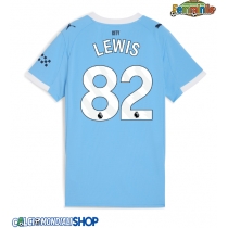 Maglie da calcio Manchester City Rico Lewis #82 Prima Maglia Femminile 2025-26 Manica Corta